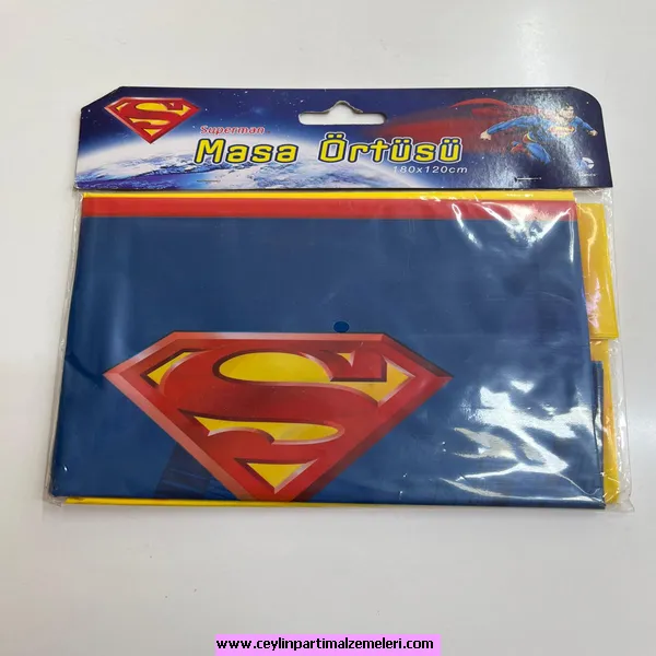 Süperman Temalı Masa Örtüsü